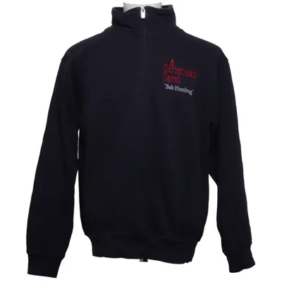 Sweatshirt (Workwear Half Zip) van James & Nicholson Katoen, Polyester