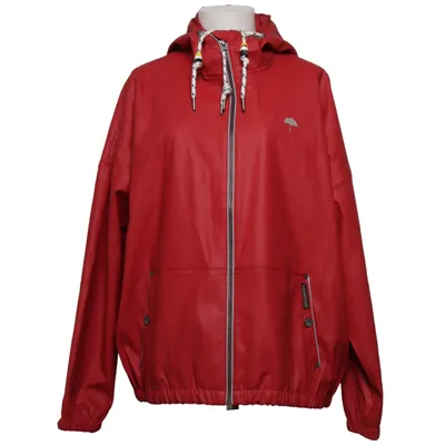 Rain jacket (Red) from Schmuddelwedda Polyester, Polyurethane