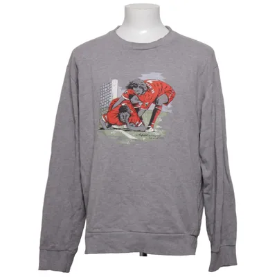 Sweatshirt (Grijs) van Nakata Katoen