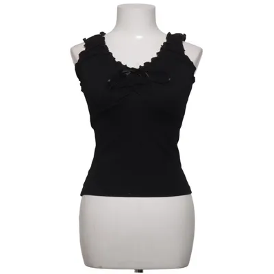 Tank Top (Black) from Brandy Melville Cotton, Elastane, Polyamide