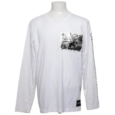 Langarmshirt (Weiß) von Calvin Klein Jeans Andy Warhol Baumwolle