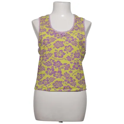 Tank Top (Yellow, Purple) from Collusion Cotton, Elastane
