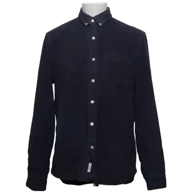 Overhemd (Blauw) van Forét Katoen