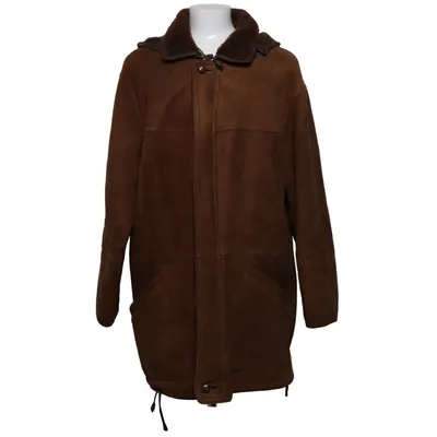 Shearling jas (Bruin) van Friitala