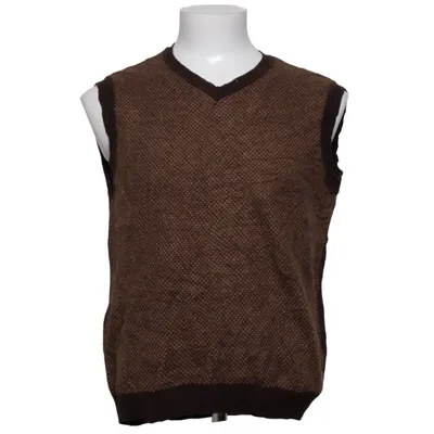 Pull sans manches (Marron) de Perry Ellis Portfolio Coton, Laine