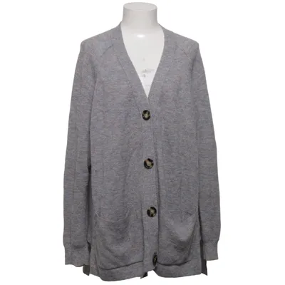 Strickjacke (Grau) von Acne Studios Alpakawolle, Nylon