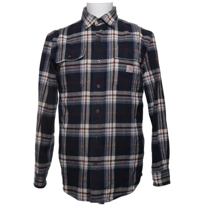 Flannel shirt (Blue, White, Brown) from Carhartt Cotton