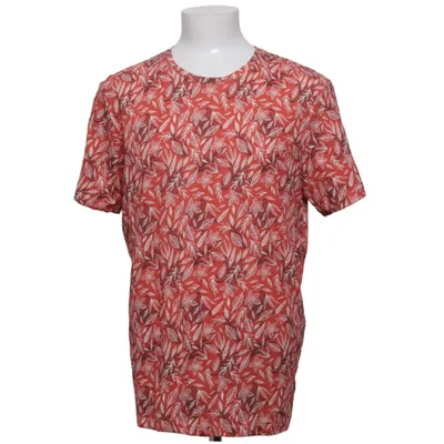 T-shirt (Rød, Hvid) fra Selected Homme Økologisk bomuld
