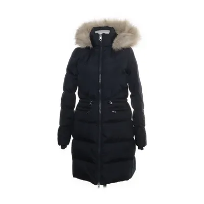 Doudoune longue (Bleu) de Tommy Hilfiger Acrylique, Fausse fourrure, Polyester