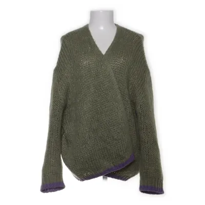 Cardigan (Vert, Violet) de Emily van den Bergh Acrylique, Mohair, Polyamide