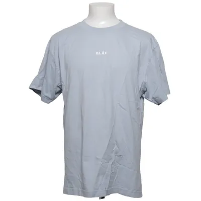 T-shirt (Blauw) van ØLÅF Katoen