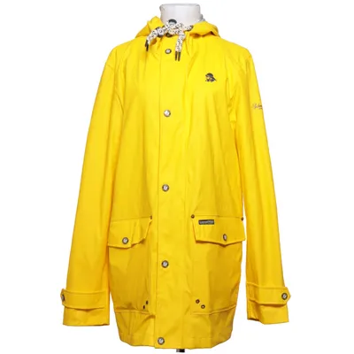 Manteau imperméable (Jaune) de Schmuddelwedda Coton, Polyester, Polyuréthane