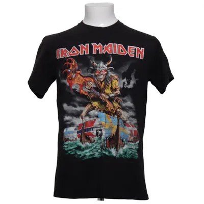 T-shirt (Sort, Flerfarvet) fra Fruit of the Loom Bomuld