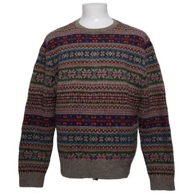 Trui (Bruin, Meerkleurig) van Polo Ralph Lauren Merinowol