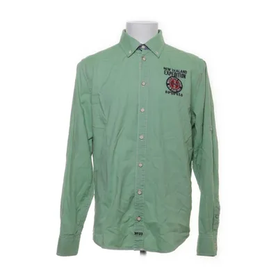 Buttondown-skjorta (Grön) från NZA Bomull