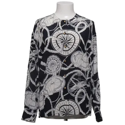 Blouse (Noir, Blanc) de Escada Soie