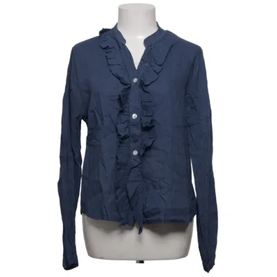 Blouse (Blauw) van Pepper Linnen, Viscose