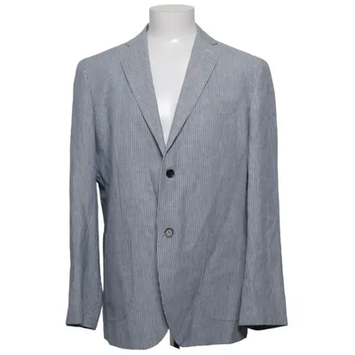 Blazer (Bleu, Blanc) de Marchesa Lin, Polyester, Viscose