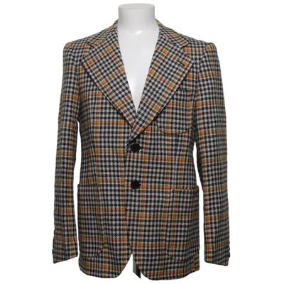Blazer (Blue, Yellow, White) from Vogue Earth Wool
