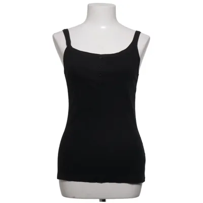 Tanktop (Zwart) van Calida Katoen, Elastaan