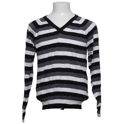 Pull-over (Noir, Blanc, Gris) de Bertoni Coton, Élasthane, Polyamide