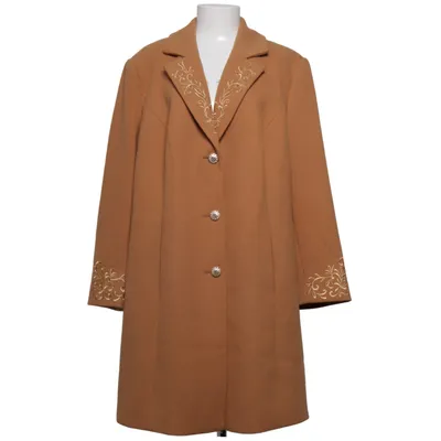 Manteau (Marron) de Alfredo Pauly Élasthane, Polyester, Viscose