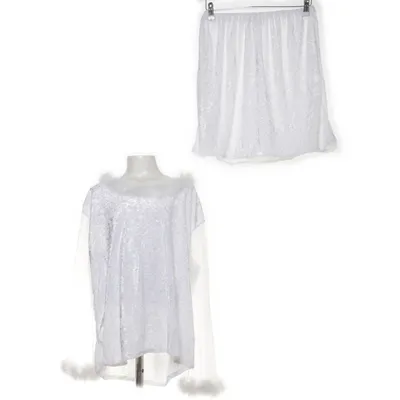 Fancy dress (White) Polyester