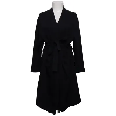 Coat (Black) from Nanso Cotton, Modal, Wool