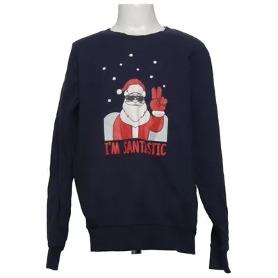 Julesweater (Blå) fra D.M.D by Denim Day Bomuld