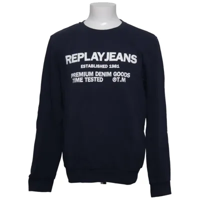 Sweatshirt (Blue) from Replay Jeans Cotton