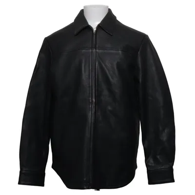 Läderjacka (Svart) från H&M Skinn, Polyester