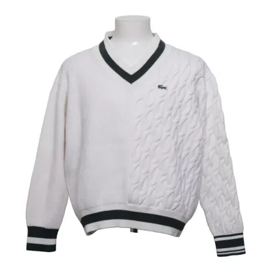 Pullover (White, Green) from Lacoste Live Acrylic, Wool