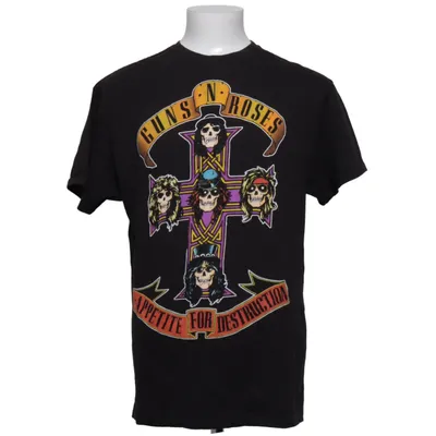 T-shirt (Noir, Multicolore) de Guns n' Roses Coton