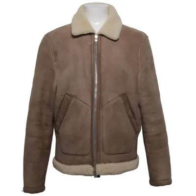 Shearling jacket (Brown, Beige) from Mr Porter