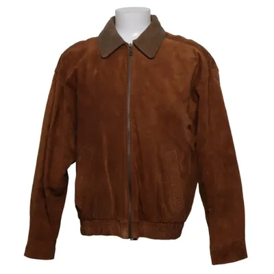 Veste en cuir (Marron) de Hollies Cuir, Polyester