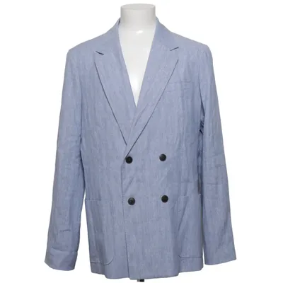 Blazer (Bleu) de Tommy Hilfiger Coton, Lin, Polyester
