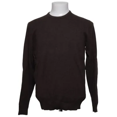 Sweater (Brown) from Hansen & Jacob Cotton, Wool