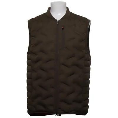 Ytterväst (Grön, Röd) från Härkila Dun, Fjädrar, Återvunnen polyester, Ull
