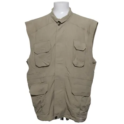 Ytterväst (Beige) från Just Nature Polyamid