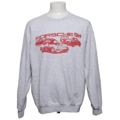 Collegetröja (Grå, Röd) från Urban Outfitters Bomull, Polyester