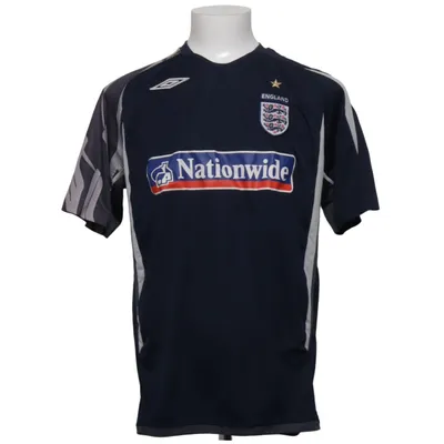 Fodboldtrøje (Blå, Grå) fra Umbro Bomuld, Polyester