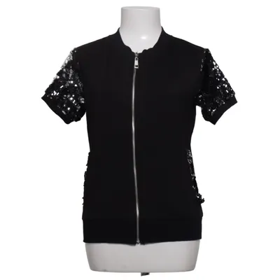 Cardigan (Noir, Argent) de Fancy Élasthane, Polyester