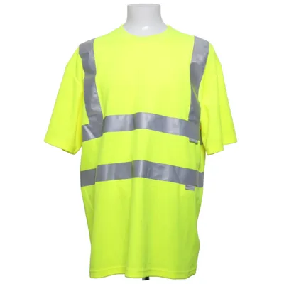 T-shirt (Yellow, Gray) from Planam Cotton, Polyester