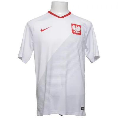 Fodboldtrøje (Hvid, Grå, Rød) fra Nike