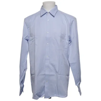 Chemise (Bleu, Blanc) de Verso Coton, Polyester