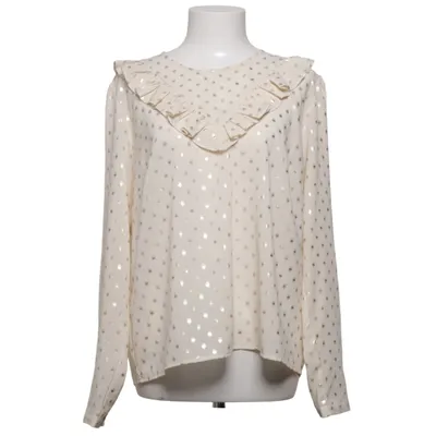 Blouse (Beige, Goud) van Honey Elastaan, Polyester