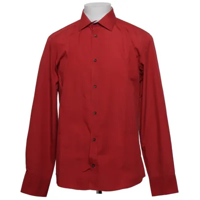 Chemise (Rouge) de Bertoni Coton, Polyester