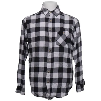 Flannel shirt (Black, White) from Identic Man Cotton