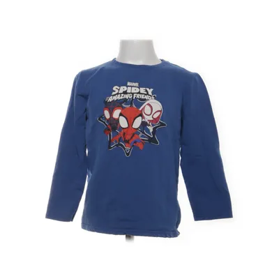 Långärmad t-shirt (Blå) från Marvel Elastan, Ekologisk bomull