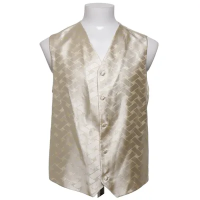 Kostuumgilet (Beige, Goud) van Hugo Boss
